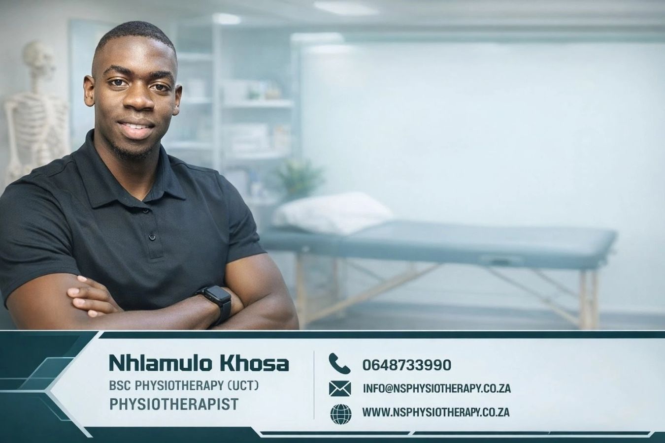 Nhlamulo Khosa, BSc Physiotherapy (UCT), Physiotherapist